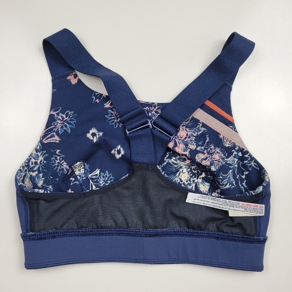 Free People Movement Floral Freestyle Athletic Sports Bra S - Picture 6 of 7